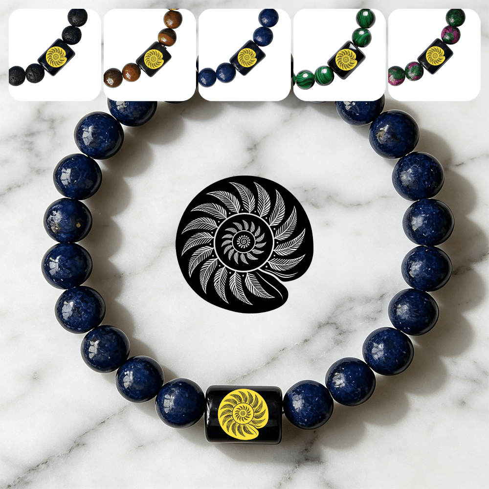 Boho Leaf Pattern Beaded Bracelet for Daily Wear
